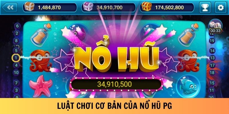 Luật chơi cơ bản của Nổ Hũ PG